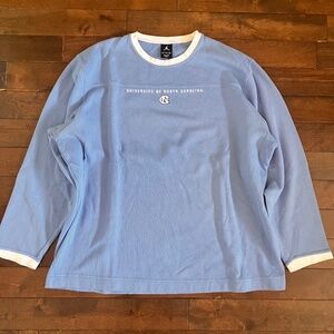 90s North Carolina long sleeve vintage baby blue nba Jordan